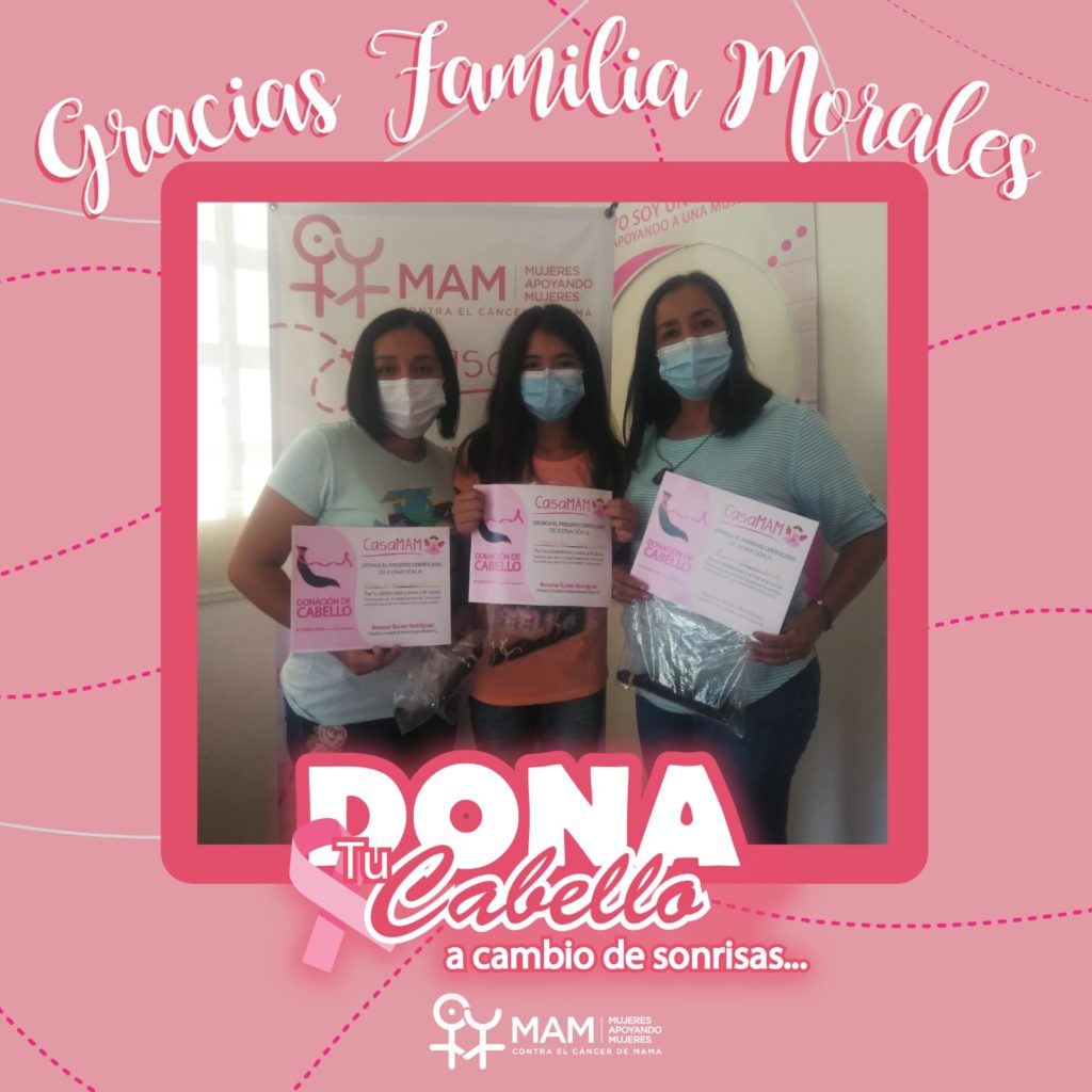 Donación de Cabello CasaMAM