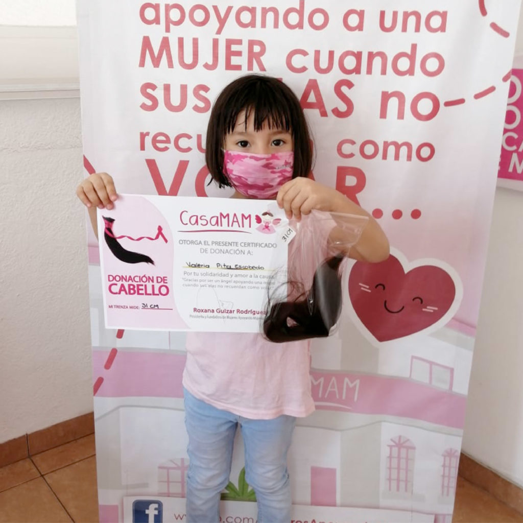 Donación de Cabello CasaMAM