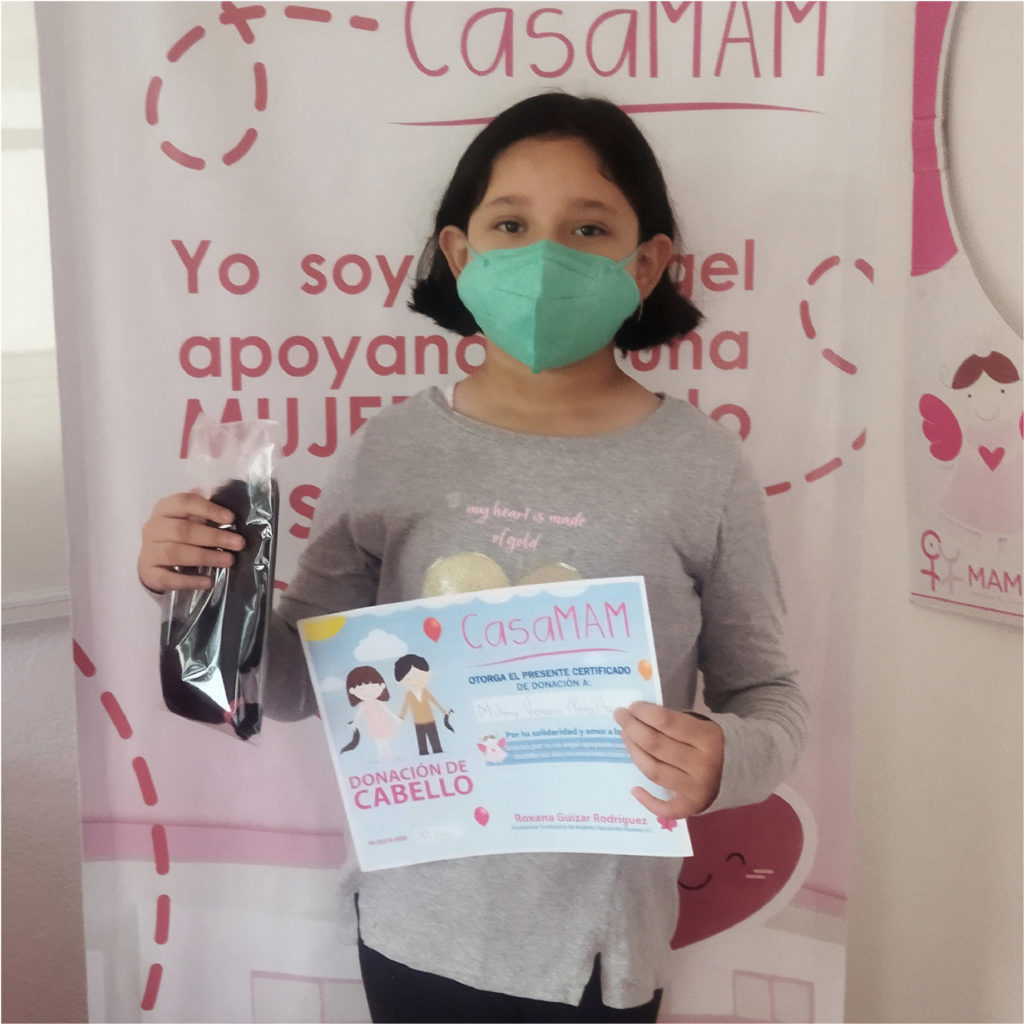 Donación de Cabello CasaMAM